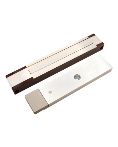 Электромагнитный замок с датчиком состояния двери ALeko ALM-300P (12В коричневый) в Калуге Электромагнитные замки Pintop.ru