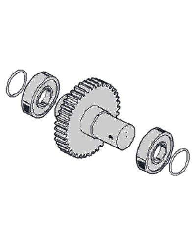 Вал выходной G4040 G4041 Came 119RIG181 в Калуге Запчасти для шлагбаумов и автоматики Pintop.ru