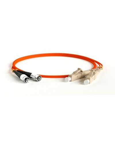 Патч-корд волоконно-оптический Hyperline FC-D2-62-FC/PR-LC/PR-H-10M-LSZH-OR в Калуге Патч-корды оптические Pintop.ru