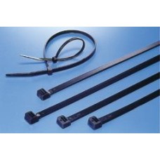 Хомут-стяжка нейлоновый, неоткрывающийся, 200х3.6 мм, черные Hyperline GT-200IC (100 шт/уп)