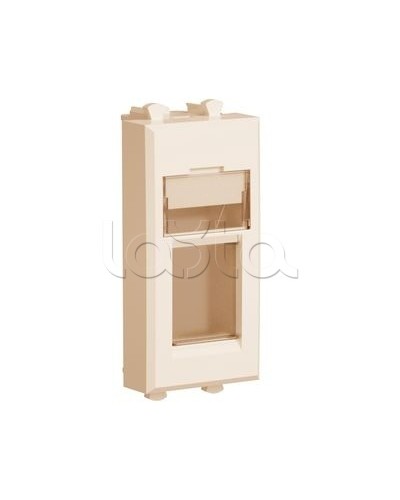 Адаптер для Keystone Ванильная дымка Avanti, 1 мод DKC 4405201 в Калуге Аксессуары для стоек и шкафов Pintop.ru