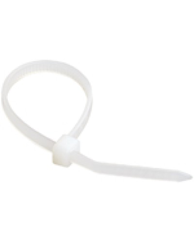 Стяжка 100x2,5 мм нейлоновая, белая IEK UHH31-D025-100-100 в Калуге Стяжки-хомуты Pintop.ru