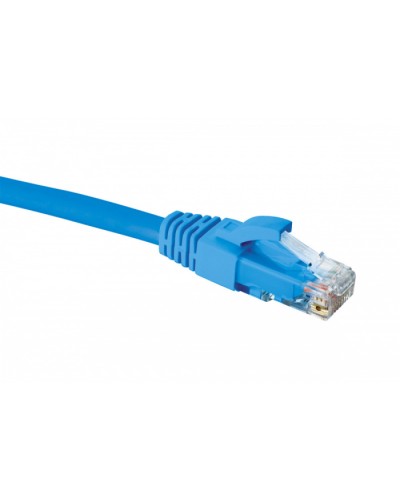 Коммутационный шнур категории 5e U/UTP, LSZH, 2 м, синий Eurolan (21D-U5-02BU) в Калуге Патчкорды (медные) Pintop.ru