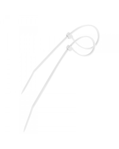 Стяжка 150х3 мм нейлоновая белый (100шт/уп) PROCONNECT 57-0150 в Калуге Стяжки-хомуты Pintop.ru