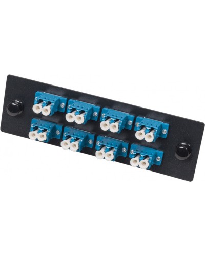 Панель адаптерная для кроссов LAN-FOBM с 8 симплексными адаптерами SC/OS2 LANMASTER LAN-APM-8xSC/OS2 в Калуге Кроссы оптические Pintop.ru