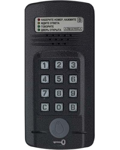 Антивандальный блок вызова Метаком МК2008.2-MFE Версия 2 в Калуге Блоки вызова многоабонентные Pintop.ru