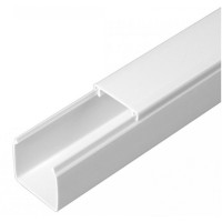 Кабель-канал белый 2-й замок в п/э 25х25 (32 м/уп) Промрукав (PR03.0051)