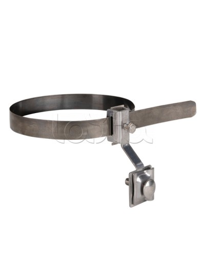 Держатель для труб универсальный D=(0-200) мм CZ полоса нерж. cталь EKF PROxima (lp-33220-cz) в Калуге Монтажные материалы Pintop.ru