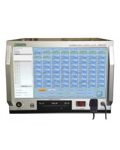 Блок управления центральный DSPPA MAG-6182 в Калуге Система оповещения и трансляции Dsppa Pintop.ru