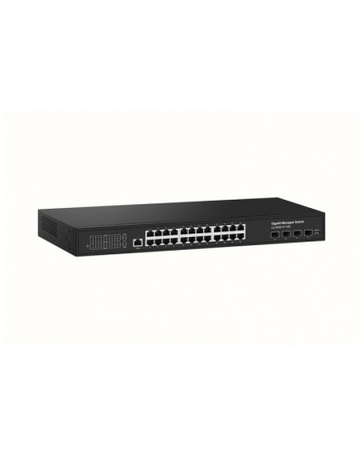 Управляемый L3 коммутатор Gigabit Ethernet на 24xRJ45 + 4x10G SFP+ Uplink NST NS-SW-24G4G10-L в Калуге Коммутаторы Pintop.ru