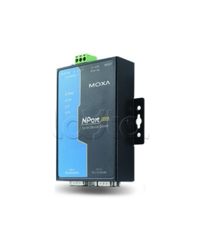 Сервер 2-портовый RS-232/422/485 в Ethernet Moxa NPort 5250A в Калуге Дополнительное оборудование для ОПС Pintop.ru