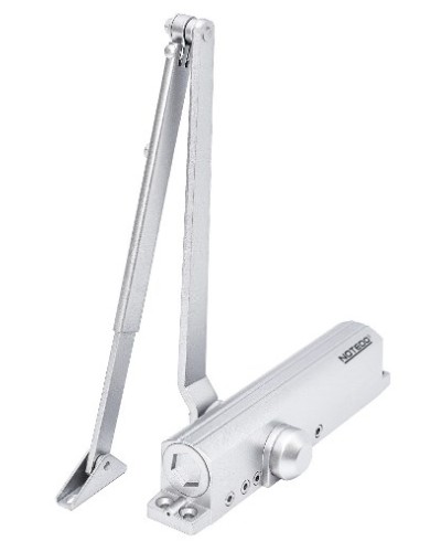 Доводчик NOTEDO DC-030-130 EN2-5, с рычажной тягой, DA+BC, (белый) в Калуге Доводчики Pintop.ru