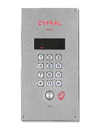 Блок вызова Цифрал CCD-20.1/TC ЦФРЛ.468369. в Калуге Блоки вызова многоабонентные Pintop.ru