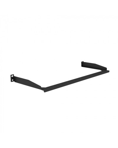 Горизонтальный заднийВ В кабельный органайзер глубиной 175мм, 19 RAL 9005 Cabeus (CO-PLB-1U-C04-MPO-BK) в Калуге Кабельные органайзеры Pintop.ru