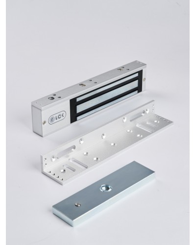 R-Lock RL-EML280-L0S - Электромагнитный замкок, 280кг, DC12/24B, цвет серебристый сатинированный алюминий RAL 7047 в Калуге Электромагнитные замки Pintop.ru