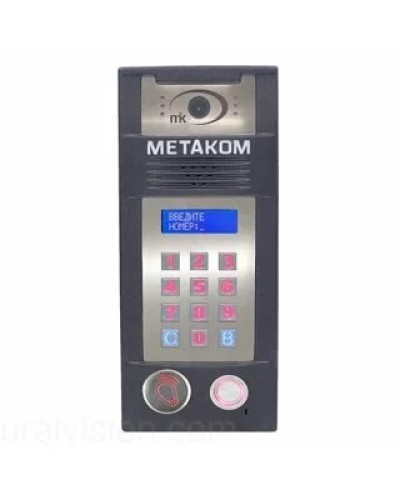 Многоабонентый антивандальный блок вызова со встроенной гибридной видеокамерой Метаком MК2018-TMRFGVH в Калуге Блоки вызова многоабонентные Pintop.ru