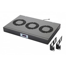 Панель вентиляционная с 3 вентиляторами, с контроллером Eurolan 60A-91-10-30BL