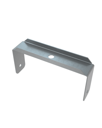 Скоба для подвеса на шпильке 400 мм INOX304 КМ-Профиль (SPS400 INOX304) в Калуге Держатели, клипсы, скобы Pintop.ru