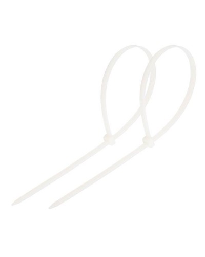 Стяжка нейлоновая неоткрывающаяся, безгалогенная (halogen free) 150x2.5мм, белая (100 шт) в Калуге Стяжки-хомуты Pintop.ru