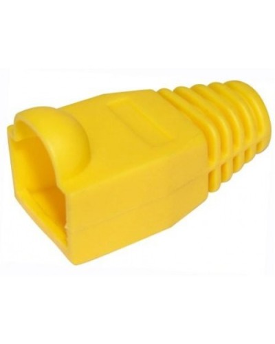 Колпачки защитные для кабеля 6,0мм cat.5, на соединение коннектора с кабелем (желтый) TWT TWT-BO-6.0-YL/100 в Калуге Коннекторы Pintop.ru