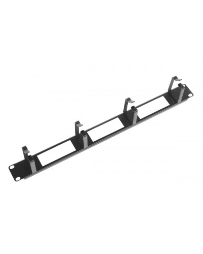 Органайзер кабельный горизонтальный 4 кольца черный ЦМО ГКО-О-4.62-9005 в Калуге Кабельные органайзеры Pintop.ru