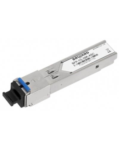 парный низковольтный оптический одномодовый одноволоконный приёмопередатчик форм-фактора SFP Beward SFP-1G-20K-ASC в Калуге Системы видеонаблюдения Pintop.ru