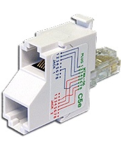 T-адаптер 1 телефонный и 1 компьютерный порт TWT TWT-T-E2-U2 в Калуге Проходные адаптеры Pintop.ru