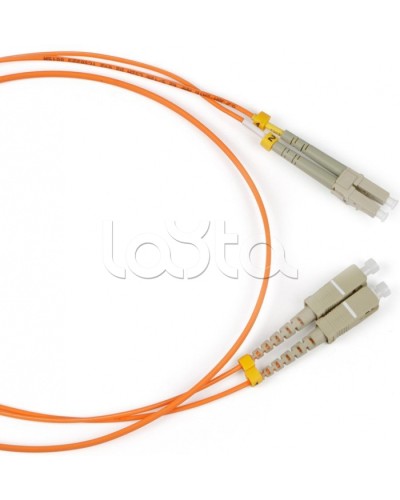 Патч-корд оптический LANMASTER LAN-LC-SC/OM2-1.5 в Калуге Патч-корды и пигтейлы Pintop.ru