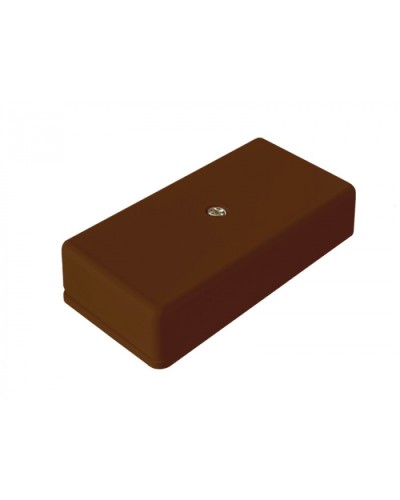 Ультракомпактная соединительная коробка КС-701 ЭСТЕТ (коричневый) Магнито-Контакт в Калуге Распределительные коробки Pintop.ru