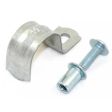 Комплекты для крепления ОКЛ с использованием винта, заклепки и скобы СМО 25-26 (100 шт) Промрукав (PR08.5029)