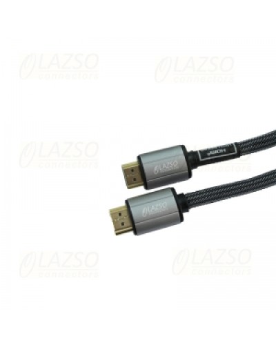 Кабель для передачи сигналов HDMI 2.0 LAZSO WH-111(3m)-B в Калуге Патч-корды и пигтейлы Pintop.ru