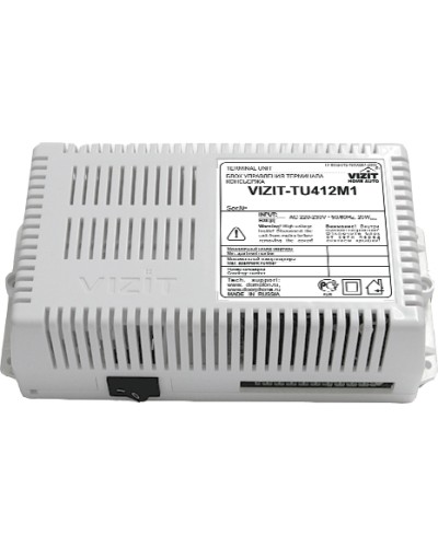 Блок управления терминала консьержа Vizit-TU412M1 в Калуге Блоки управления многоабонентные Pintop.ru