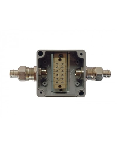 G366 А МВ (ввод провода в металлорукаве Ду15) К АЯКС IP66/IP65, 82x80x55 Магнито-контакт в Калуге Распределительные коробки Pintop.ru