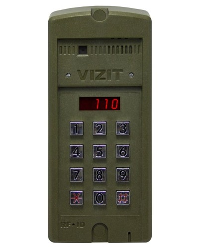Блок вызова до 100 абонентов Vizit БВД-SM110FCP в Калуге Блоки вызова многоабонентные Pintop.ru