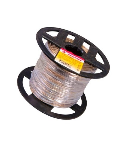 Трос стальной в ПВХ изоляции d2.5 мм (200 м) REXANT 09-5325 в Калуге Крепежные изделия Pintop.ru