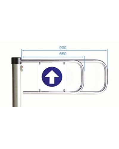 Створки для калитки PERCo-ASG-650 в Калуге Калитки Pintop.ru