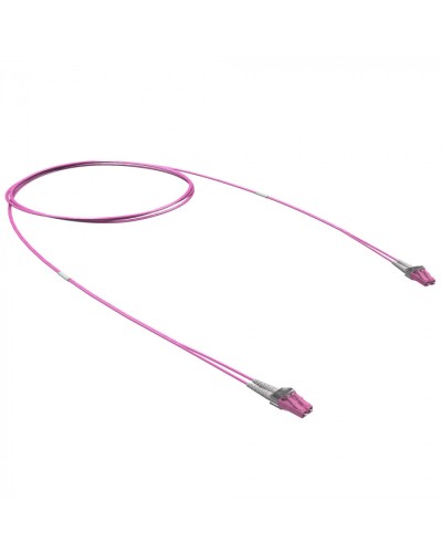 Оптический коммутационный шнур Duplex LC/UPC-LC/UPC, 50/125 (OM4), 1 м DKC RNPC54DLL1 в Калуге Патч-корды оптические Pintop.ru