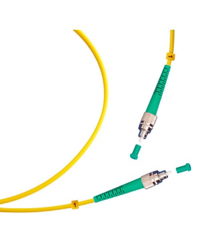 Шнур оптический simplex FC/APC-FC/APC 9/125 sm 5м LSZH Cabeus FOP(s)-9-FC/APC-FC/APC-5m в Калуге Патч-корды оптические Pintop.ru
