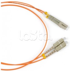 Патч-корд оптический LANMASTER LAN-LC-SC/OM2-1.0