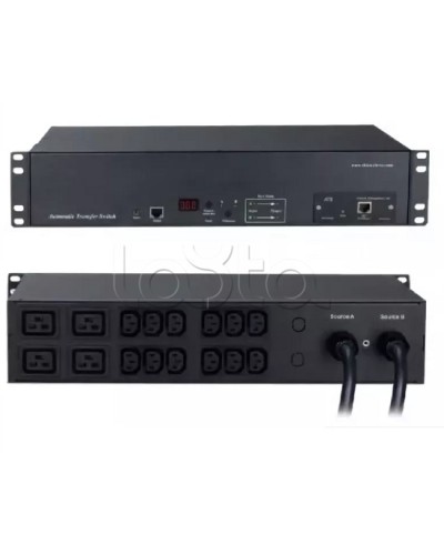 Блок распределения питания Hyperline ATS-R-228H1622-Intelligent в Калуге Блоки розеток Pintop.ru