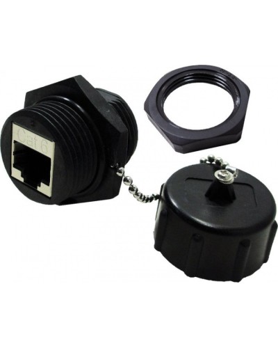 Модуль соединительный индустриальный, IP67, экранированный, кат.6 LANMASTER LAN-KCP45S6-WP в Калуге Проходные адаптеры Pintop.ru