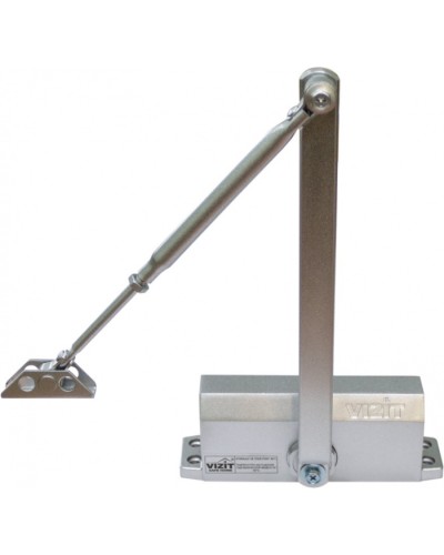 Доводчик дверной для двери весом до 120 кг Vizit DC305S ARCTIC COMPACT DOUBLE POWER в Калуге Доводчики Pintop.ru