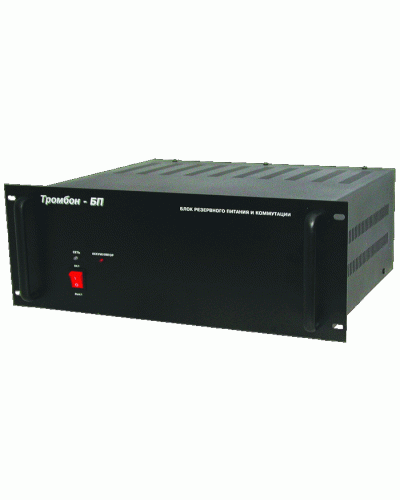 Блок резервного питания и коммутации ТРОМБОН-БП-14 в Калуге 19 оборудование (рэковое/стоечное) Тромбон Pintop.ru