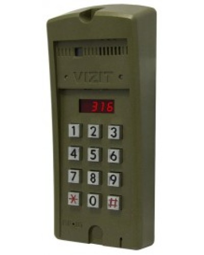 Блок вызова для совместной работы с БУД-302 Vizit БВД-316R в Калуге Блоки вызова многоабонентные Pintop.ru