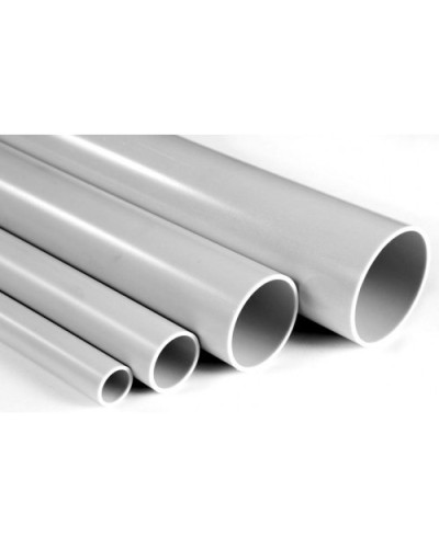 Труба гладкая ПВХ-UF жесткая сверхтяжелая диам 25, атмосферостойкая (3м) Экопласт 32025UF в Калуге Гладкая труба Pintop.ru