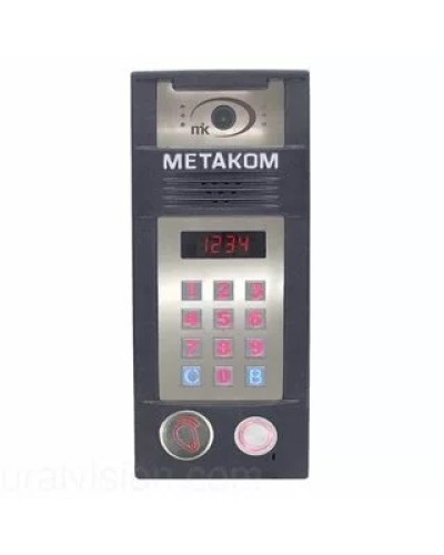 Многоабонентый антивандальный блок вызова со встроенной гибридной видеокамерой Метаком MК2018-TMRFVH в Калуге Блоки вызова многоабонентные Pintop.ru