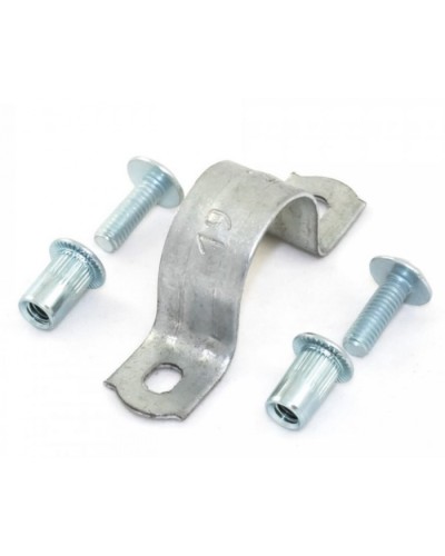 Комплекты для крепления ОКЛ с использованием винта, заклепки и скобы СМД 25-26 (100 шт) Промрукав (PR08.5033) в Калуге Держатели, клипсы, скобы Pintop.ru