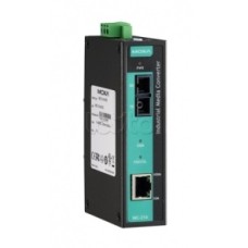 Медиаконвертер Ethernet 10/100BaseTX в 100BaseFX (SC) с расширенным диапазоном температур Moxa IMC-21A-S-SC-T
