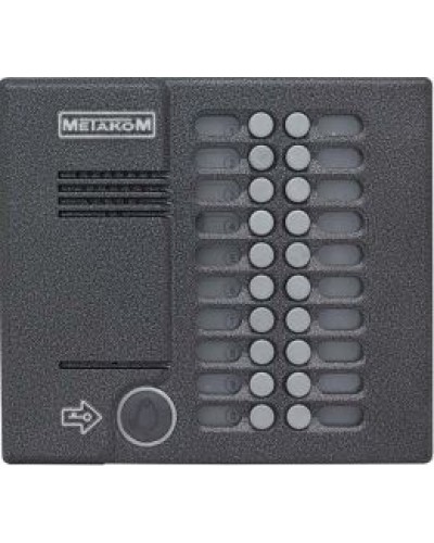 Блок вызова домофона антивандальный Метаком MK20.2-RFEVN в Калуге Блоки вызова многоабонентные Pintop.ru