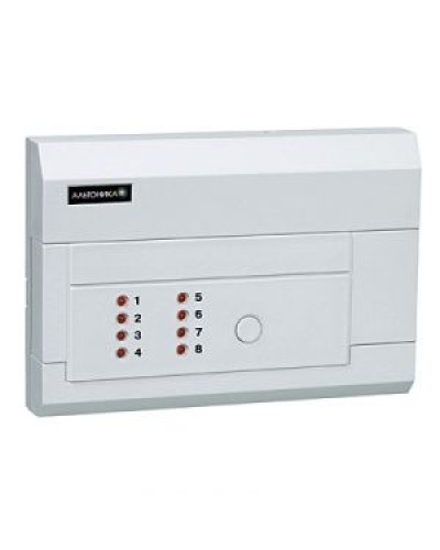 Прибор приемно-контрольный объектовый без передатчика Альтоника Риф Стринг RS-202TP8 в Калуге Радиоканальные системы безопасности Pintop.ru